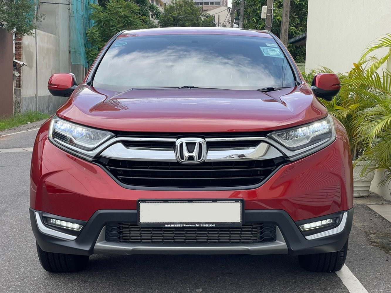 Honda CRV front view