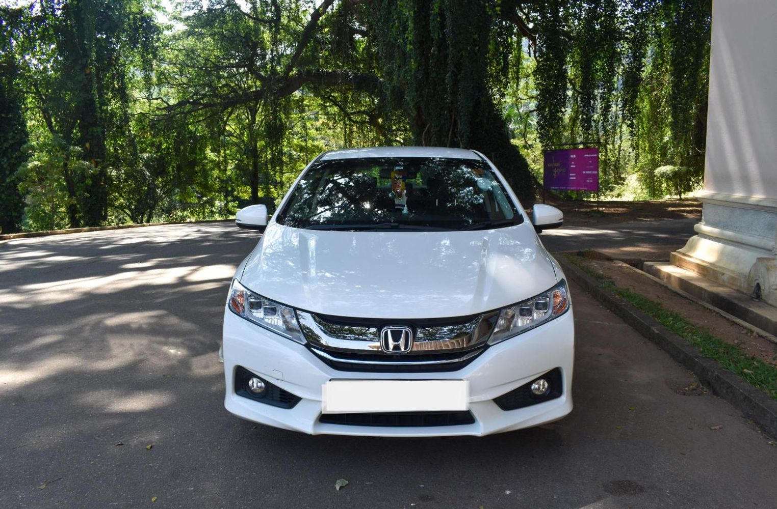 honda grace front view