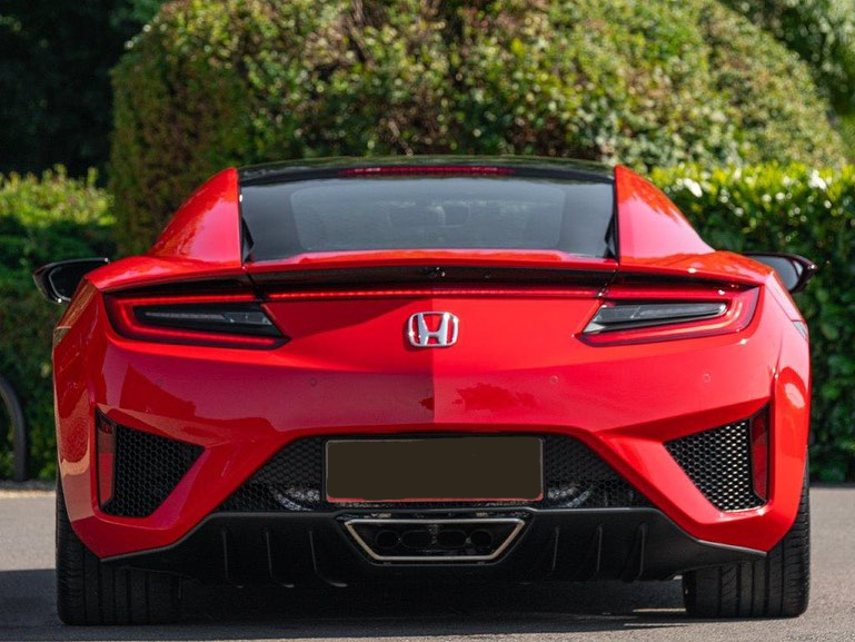 nsx rear view